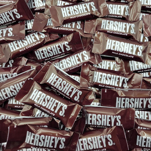 100 Individually Wrapped Milk Chocolate Candy Bars N1278