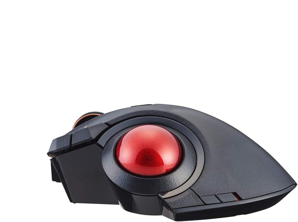 Wired Wireless Bluetooth Thumb Control 8-Button Ergonomic Optical Trackball Mouse X1287