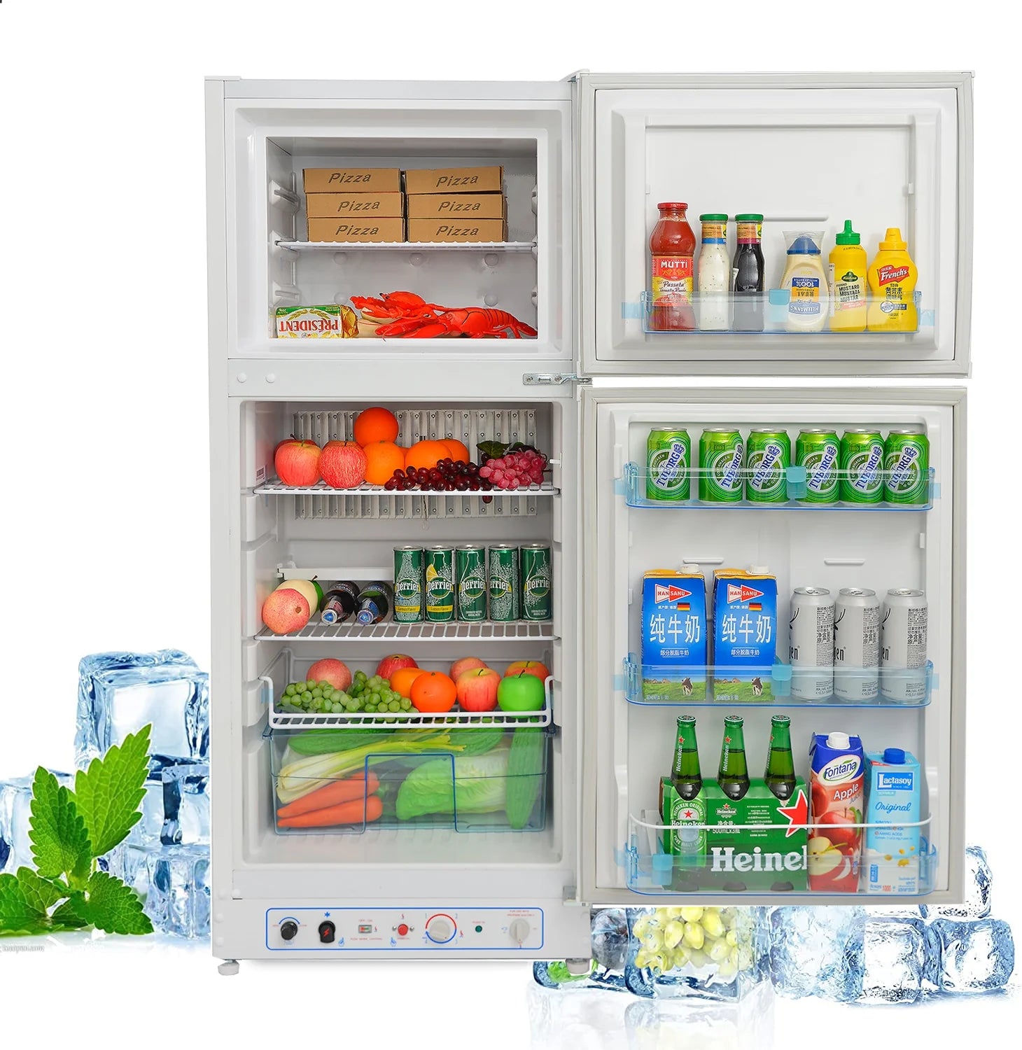 6.5 Cu ft Propane Gas Refrigerator with Freezer T852681
