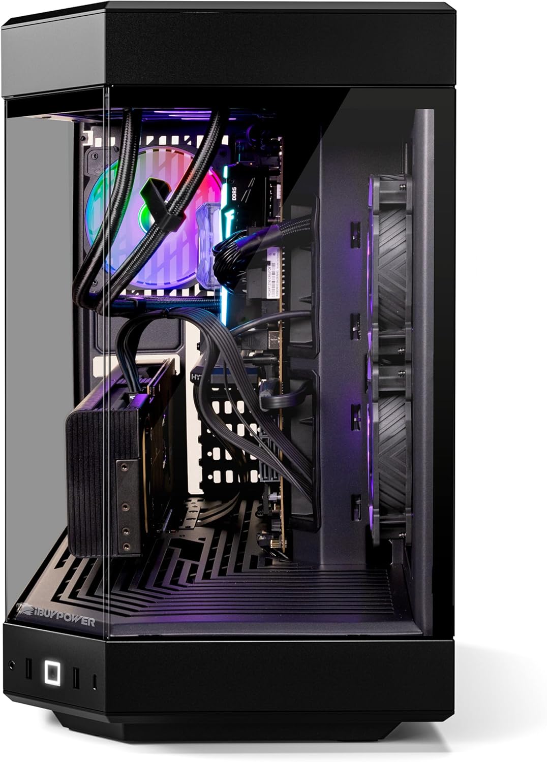 Black Gaming PC Desktop Intel Core i9 13900KF NVIDIA GeForce RTX 4070 12GB 32GB DDR5 1TB NVMe Windows 11 Home K4362
