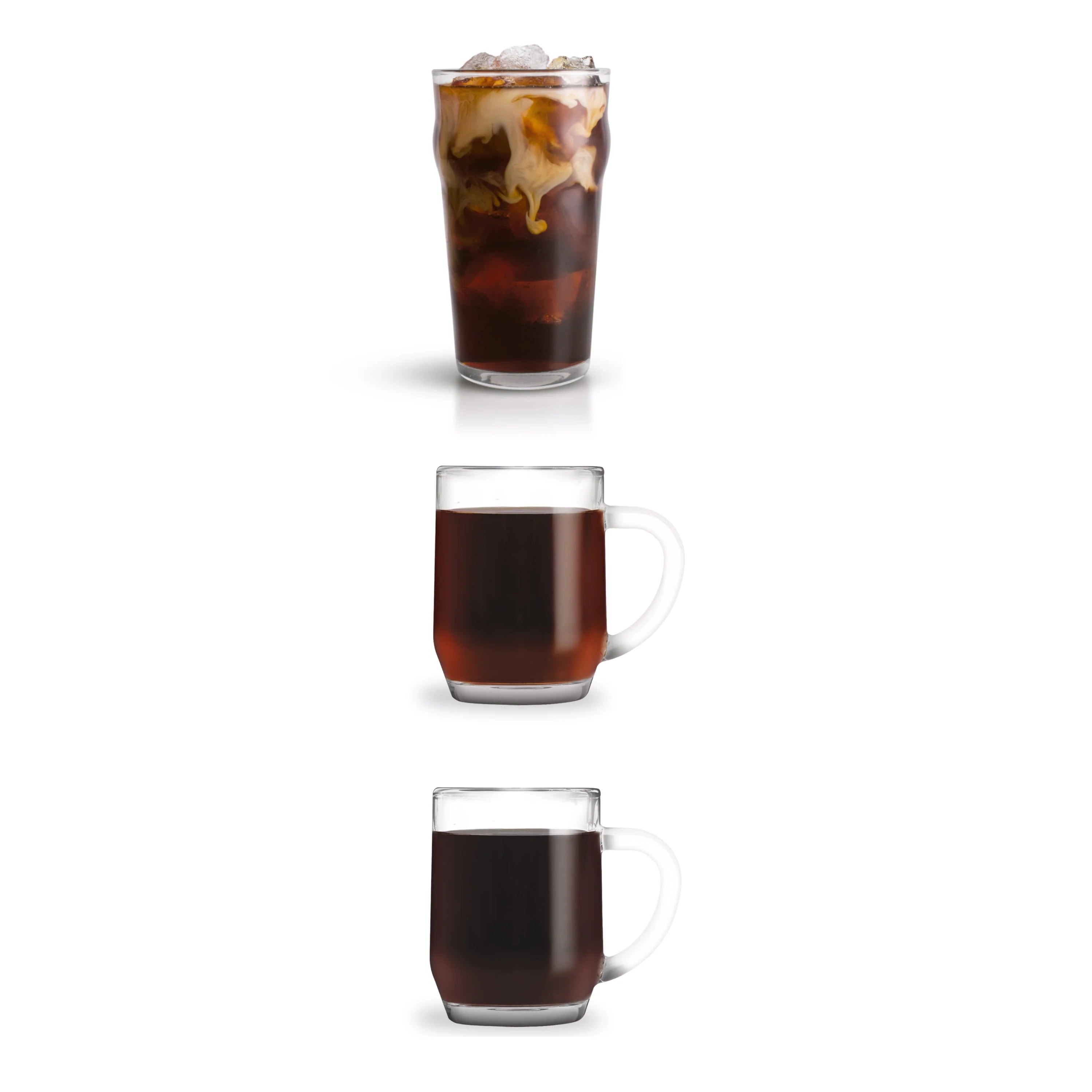 Single Serve Coffee Maker with Glass Carafe L66994
