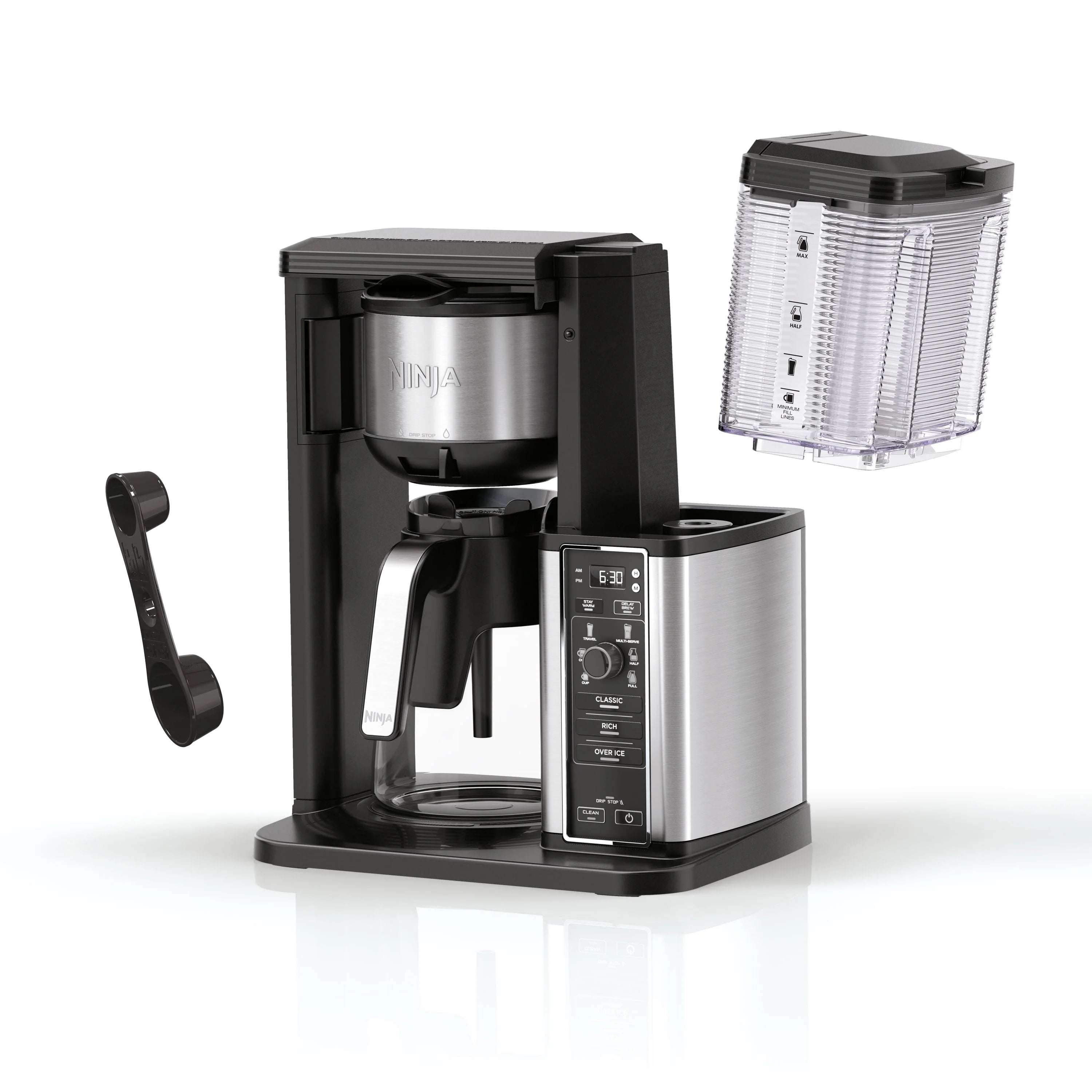Single Serve Coffee Maker with Glass Carafe L66994