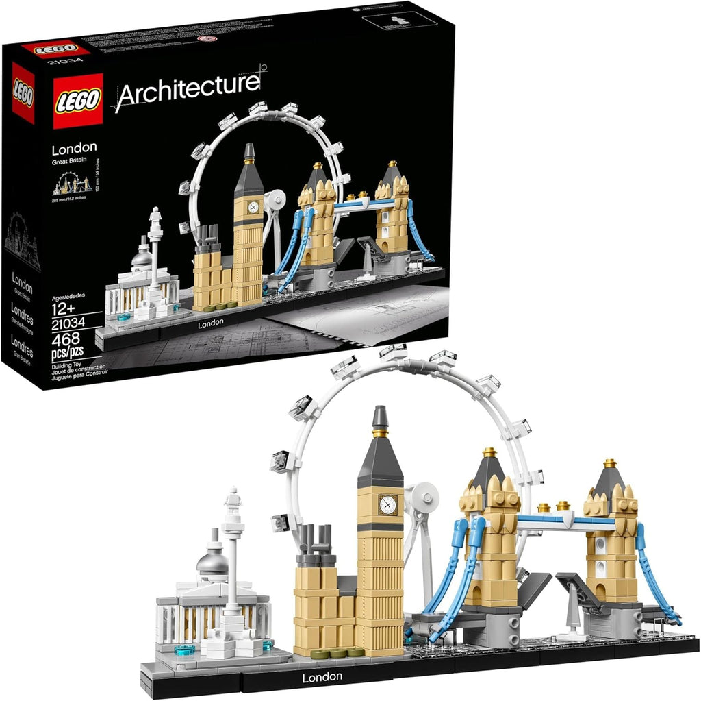 LEGO Architecture London Skyline Collection 21034 Building Set Model Kit (468 pieces) I521462