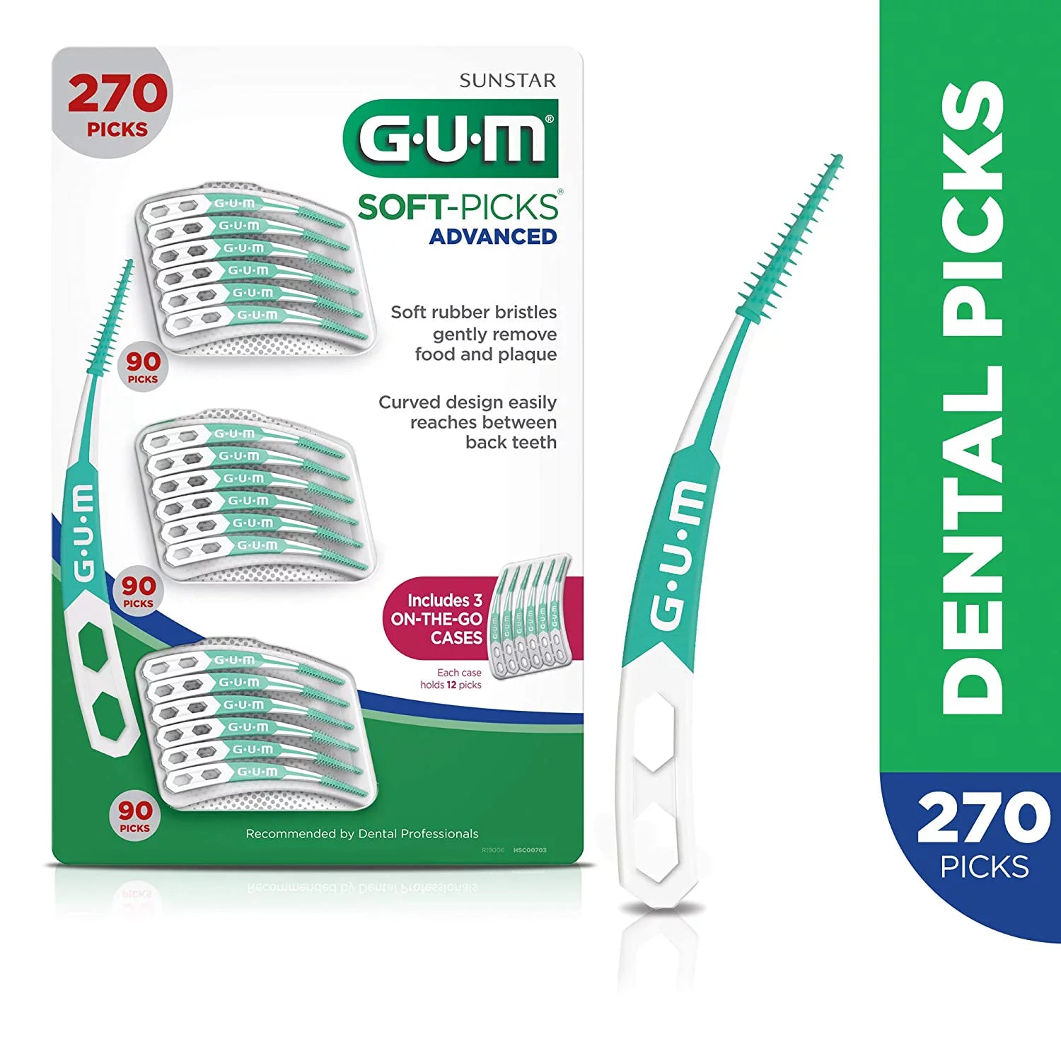 Gum Soft Picks Advanced, 270-count U2316