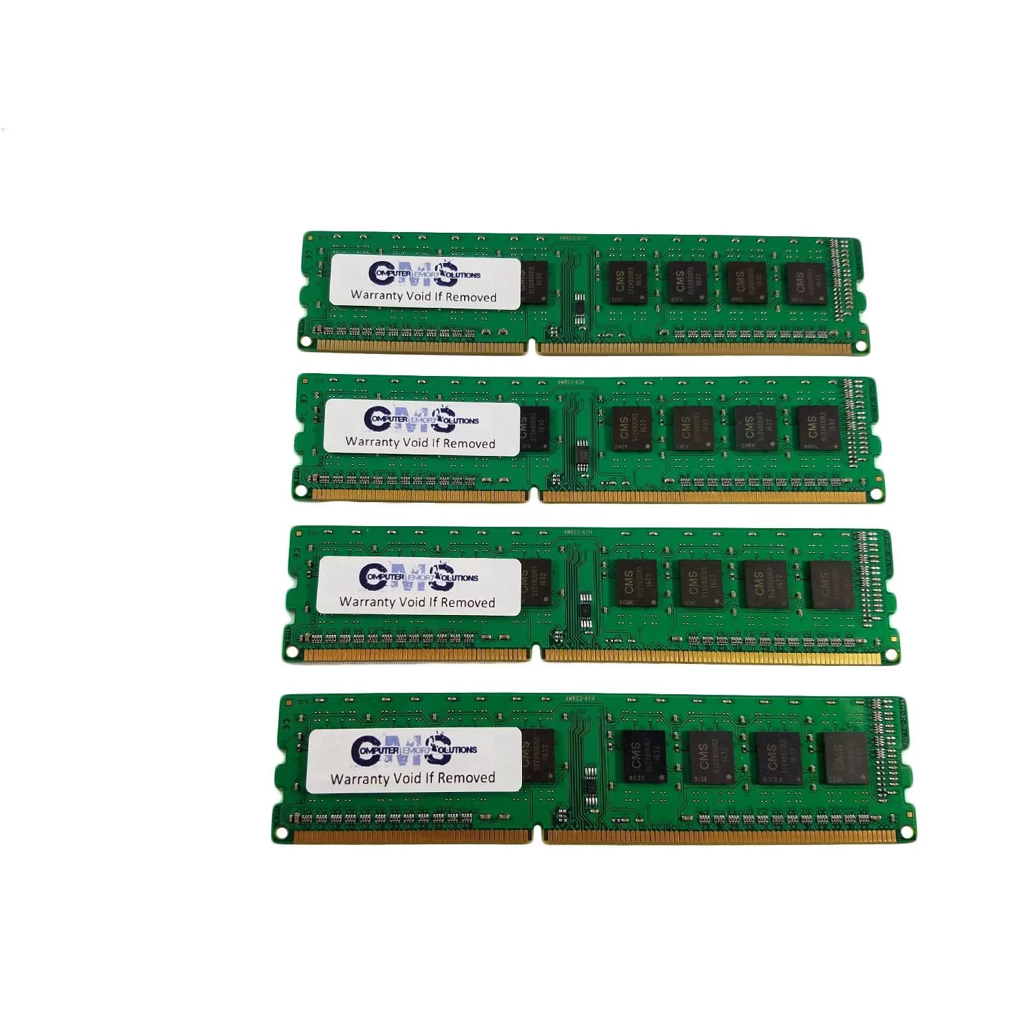 32GB (4X8GB) DDR3 12800 1600MHz NON ECC DIMM Memory Ram P8841