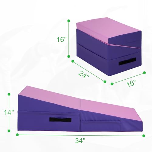 Folding Gymnastics Mat with Handle A806939