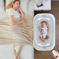 Grey Electric Bassinet with 3 Speeds B46863