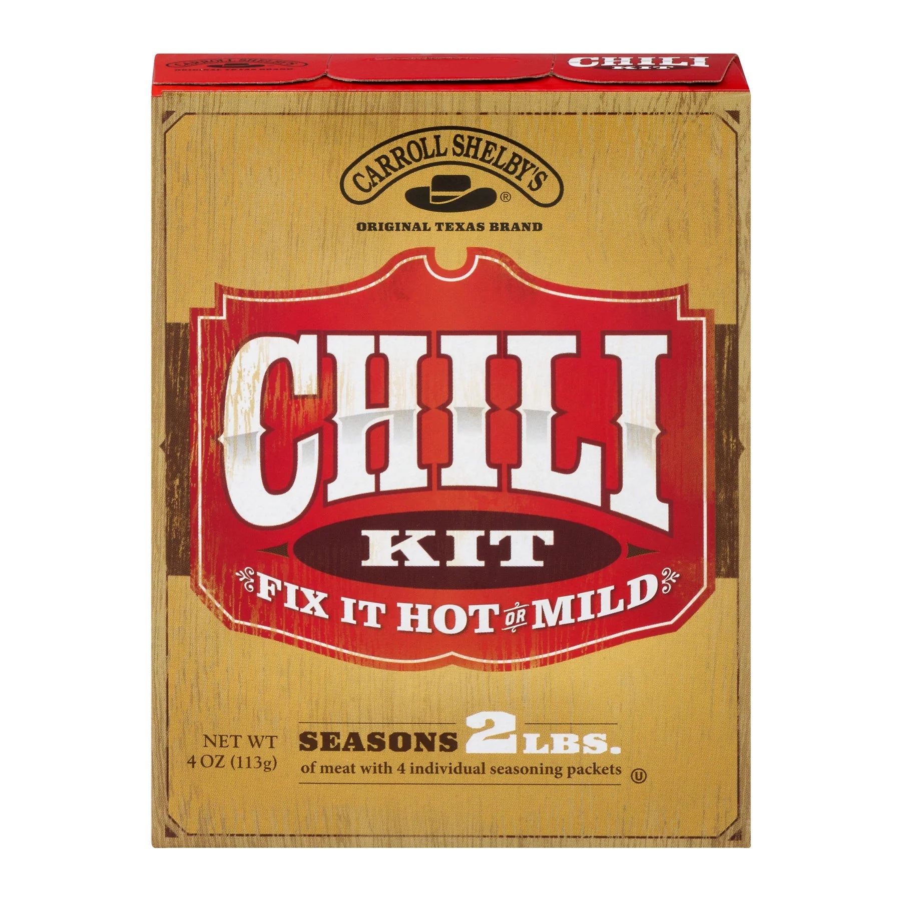 (4 pack) Chili Kit, 3.65 oz B625