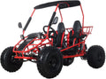 125cc Gas Powered Go Kart 3 Semi-Automatic Transmission 18"/19" Wheels Y8120
