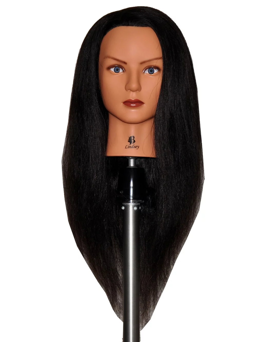24" Cosmetology Mannequin Training Head with Human Hair O365