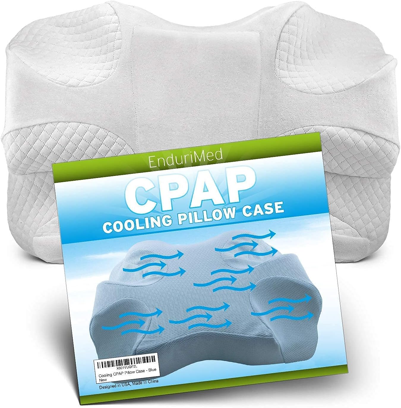 CPAP Pillow Bundle with Cooling Fabric Case E300
