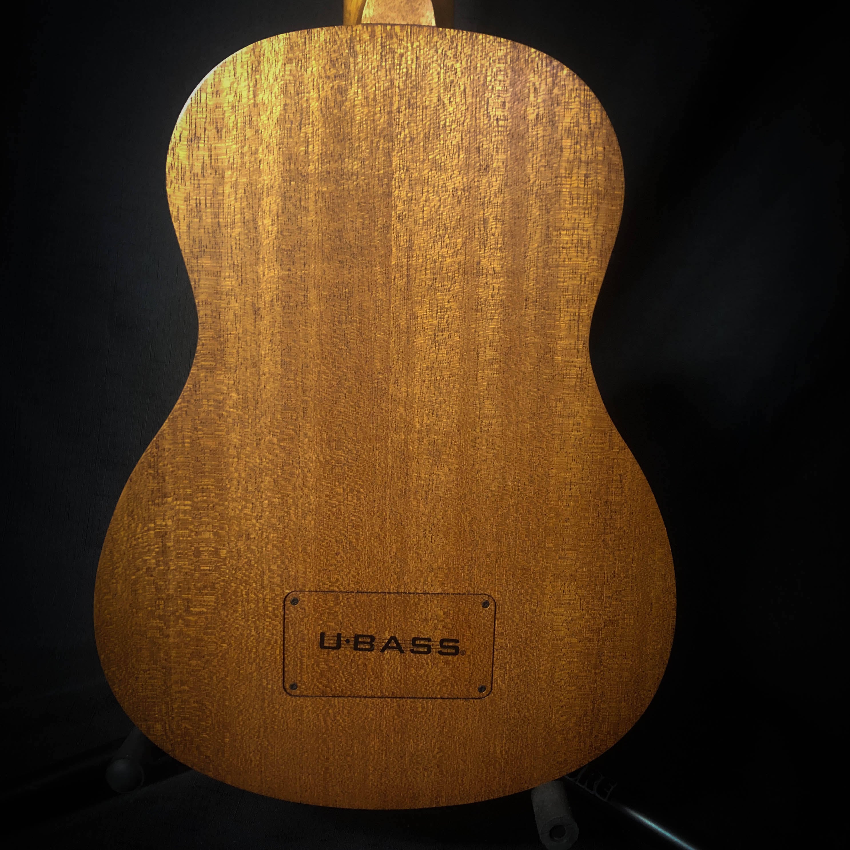 Satin Mahogany Acoustic-Electric U-Bass G893