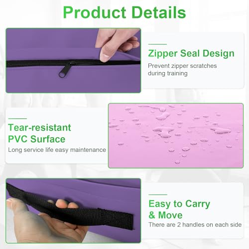 Folding Gymnastics Mat with Handle A806939