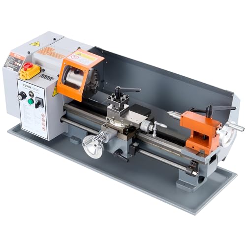 7'' x 13.78'' Metal Lathe with Tool Box T4464