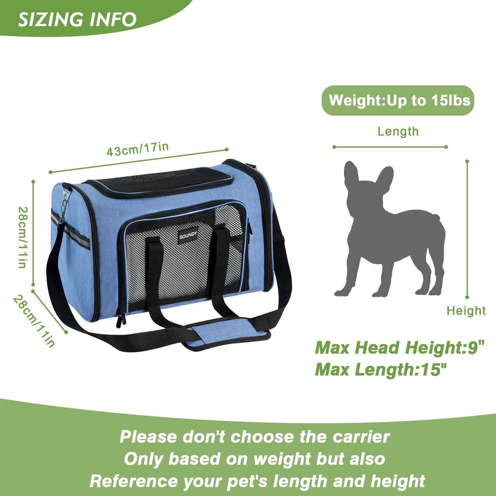 Airline Approved Soft Sided Pet Carrier I18094