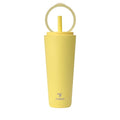 32 oz Stainless Steel Vacuum Insulated Tumbler with Flip Handle Lid B39632