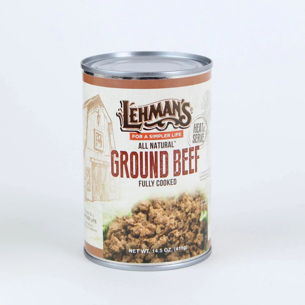 14.5 Oz Canned Ground Beef, Case of 24 V32971