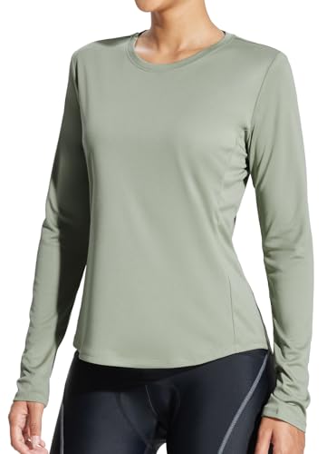 Women Long Sleeve UV Protection SPF Tops UPF 50+ Pocket Shirt T4974