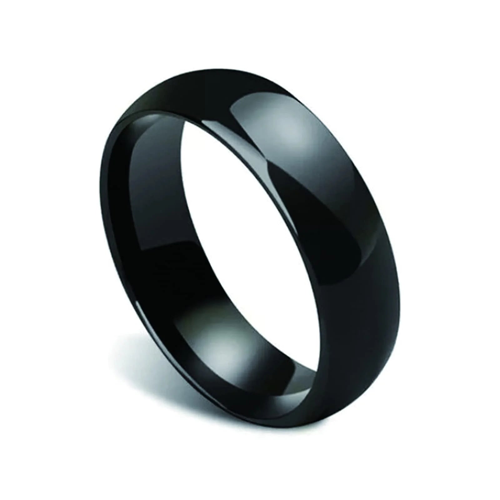 Black Ceramic RFID Smart Ring L44236