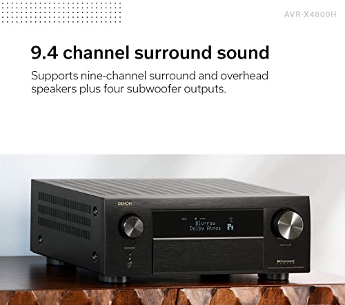 9.4 Channel 8K Home Theater Receiver T613