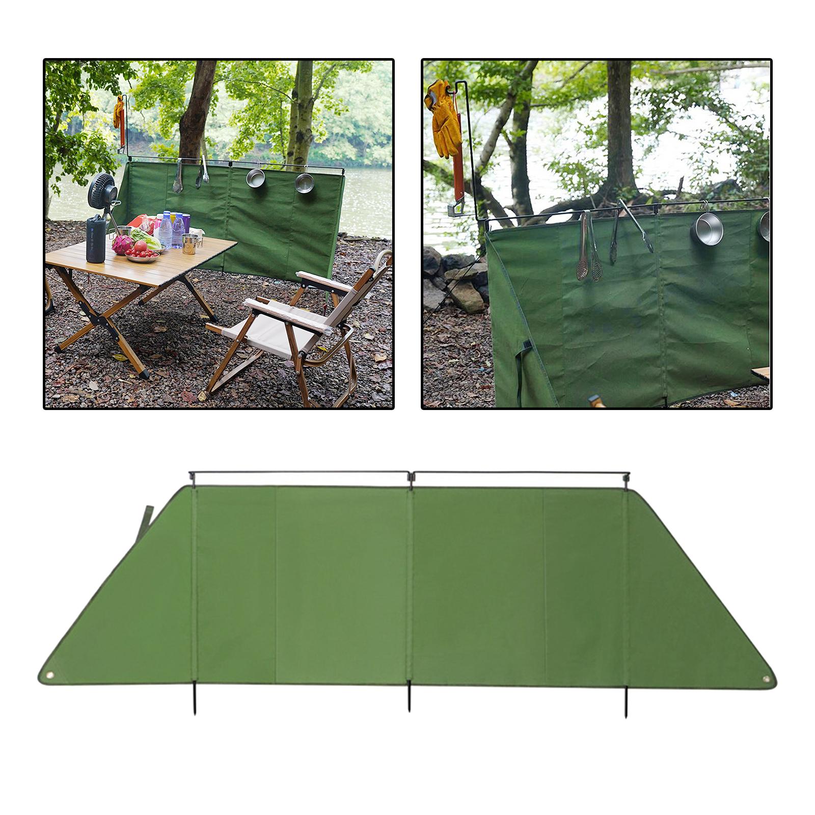 Folding Green Windproof Windscreen U2683