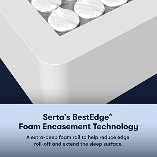 King Mattress with Plush Pillow Top, Cooling Gel Memory Foam, Pocket Innersprings J680147