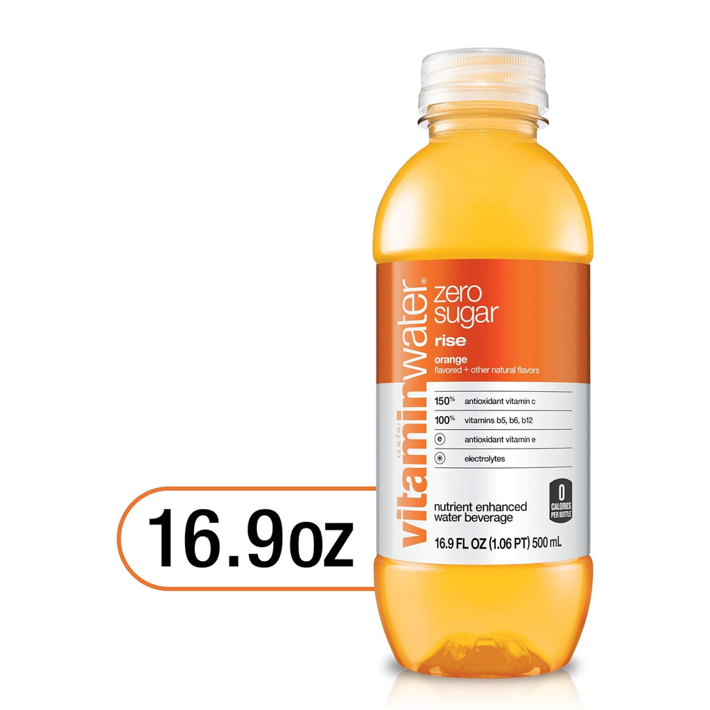 16.9 Fl Oz Pack of 24 Electrolyte Enhanced Orange Water I227
