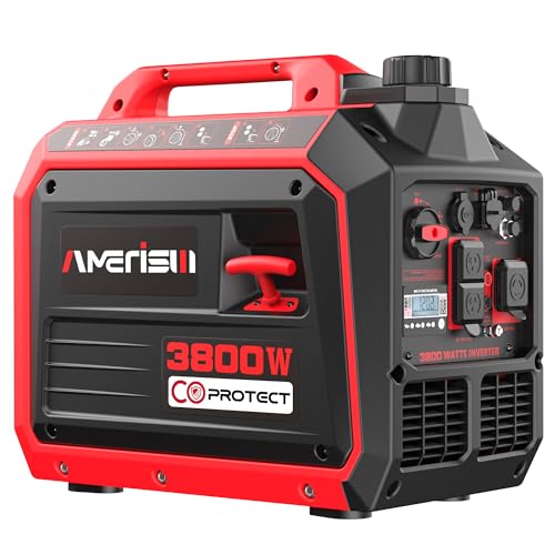 2500-Watt Gas Powered Portable Inverter Generator with CO Sensor L8411