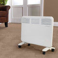 1000W Electric Radiator Space Heater with Adjustable Thermostat I94038