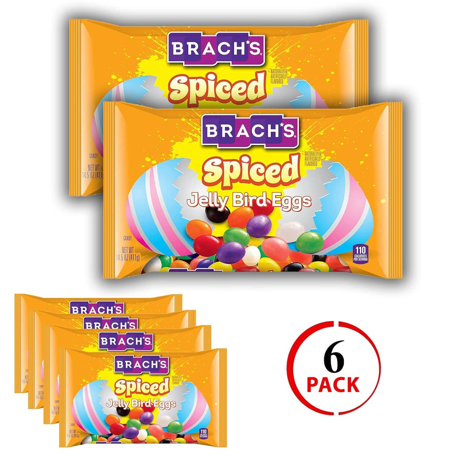 14.5 Oz Spiced Jelly Beans Easter Eggs F502