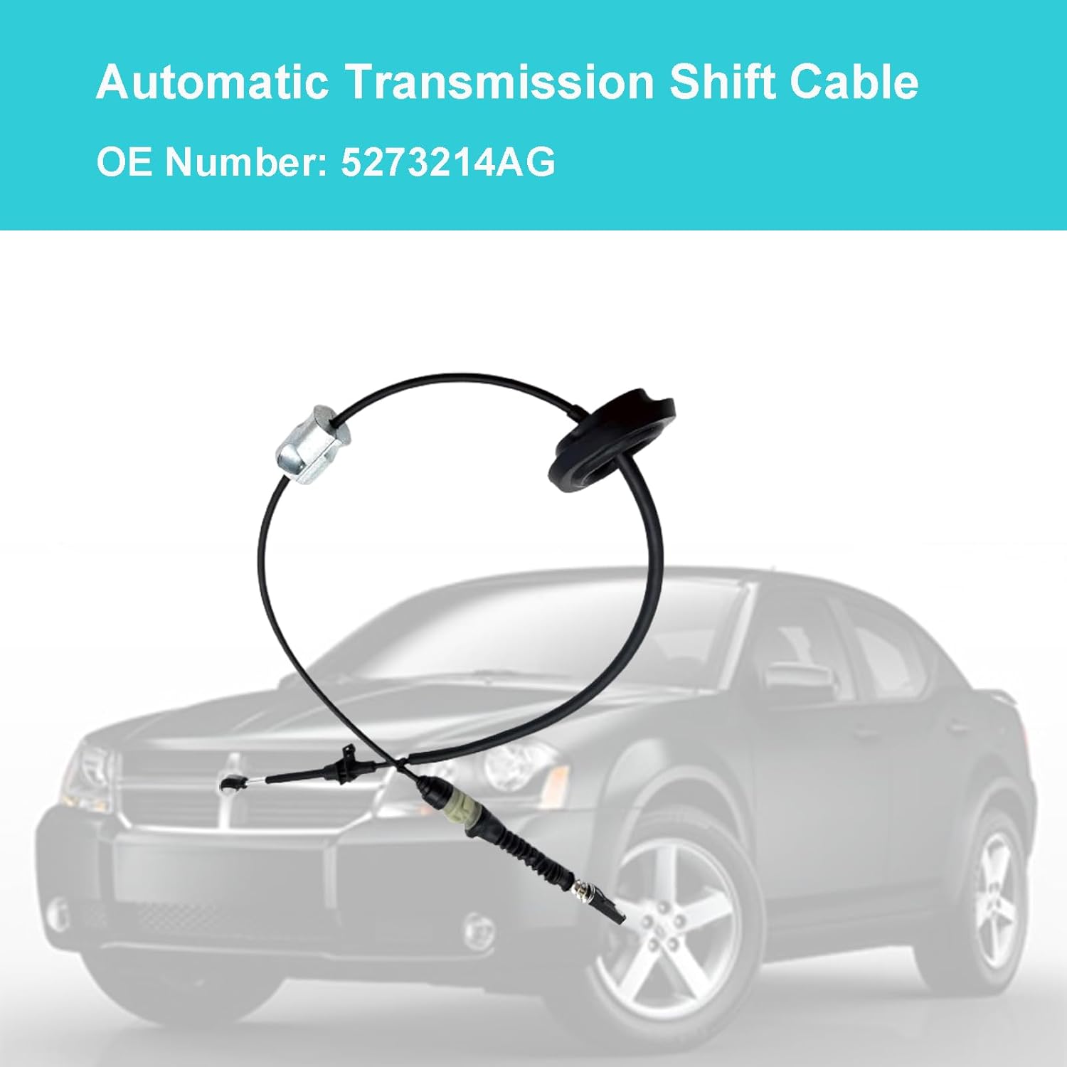 Automatic Transmission Shift Cable for Chrysler 200 2011-2014 U371