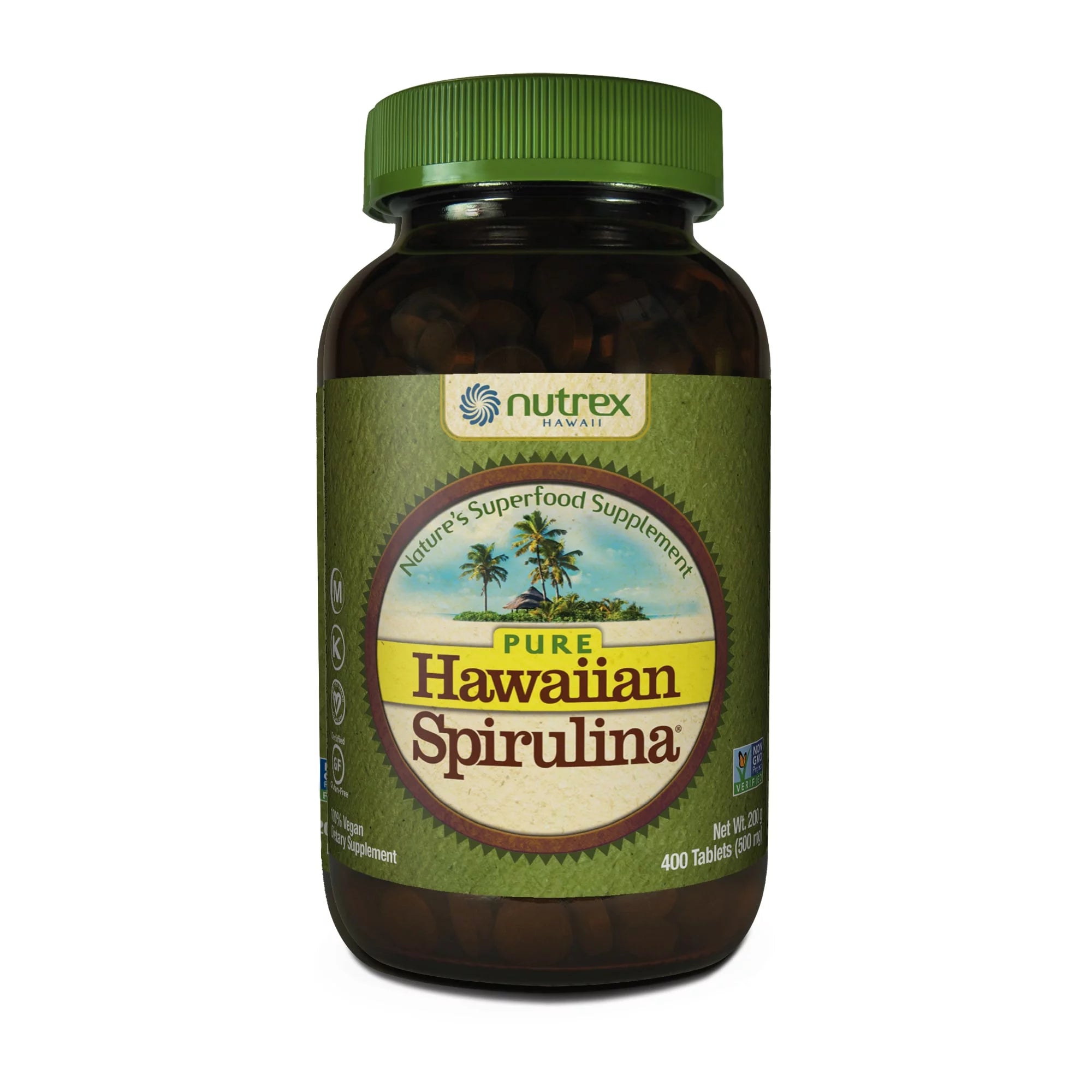 500 mg Spirulina Tablets, 400 Ct Q923