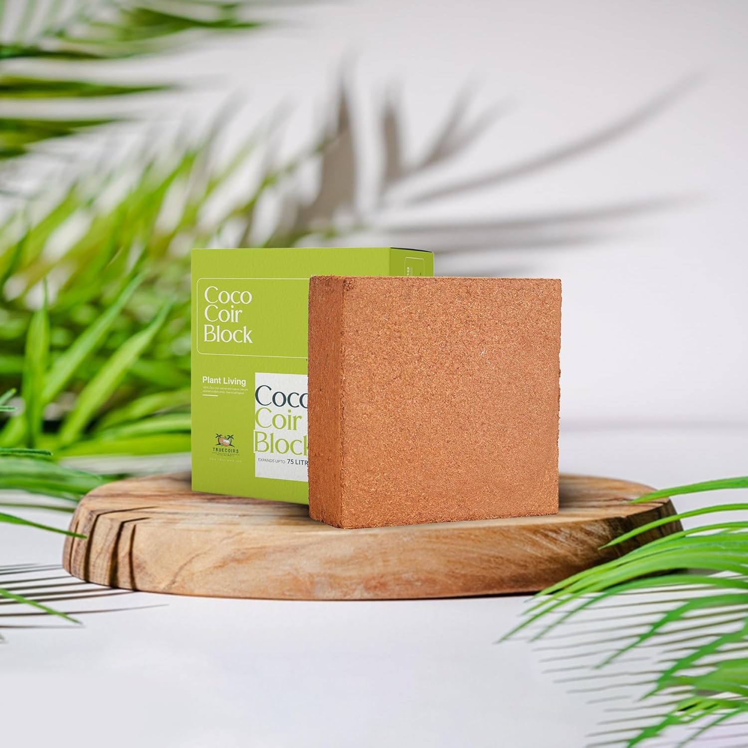 10 LB Organic Coco Coir Compressed Natural Brick R3270