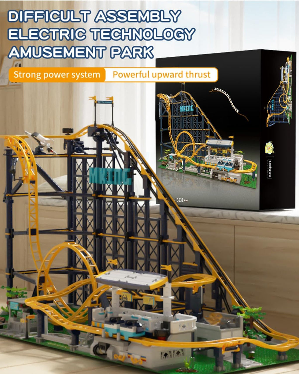 3238 Pieces Electrical Building Blocks Set with Motors X23767