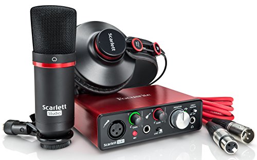 2-in, 2-out USB Audio Interface with XLR Cable P833
