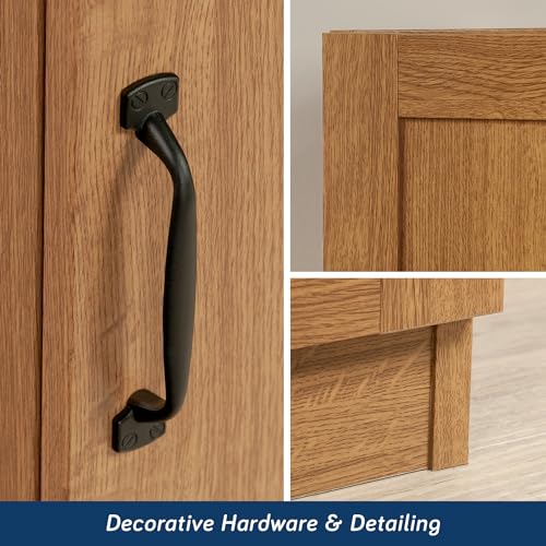 Highland Oak Storage Cabinet J6571
