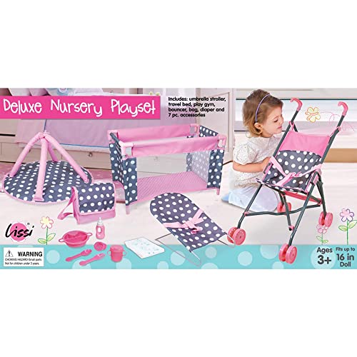 5 Piece Doll Nursery Play Set with Accessories W43606
