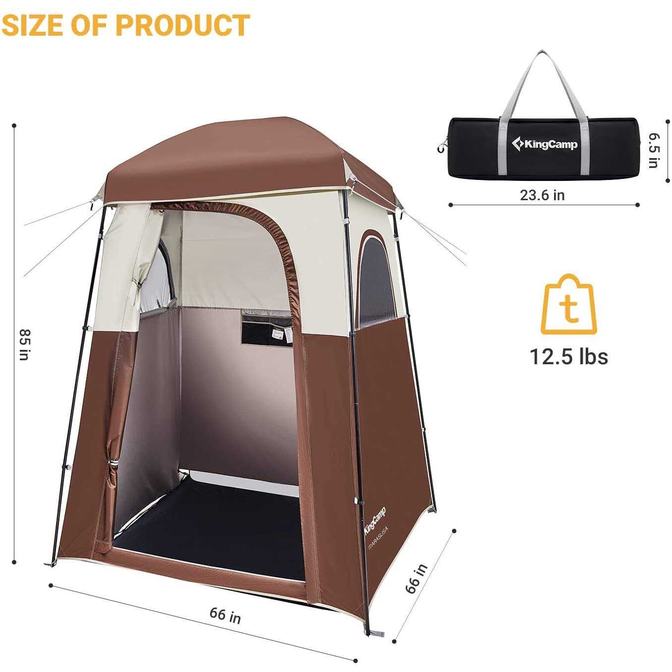 Oversize Outdoor Shower Tent Changing Room A653