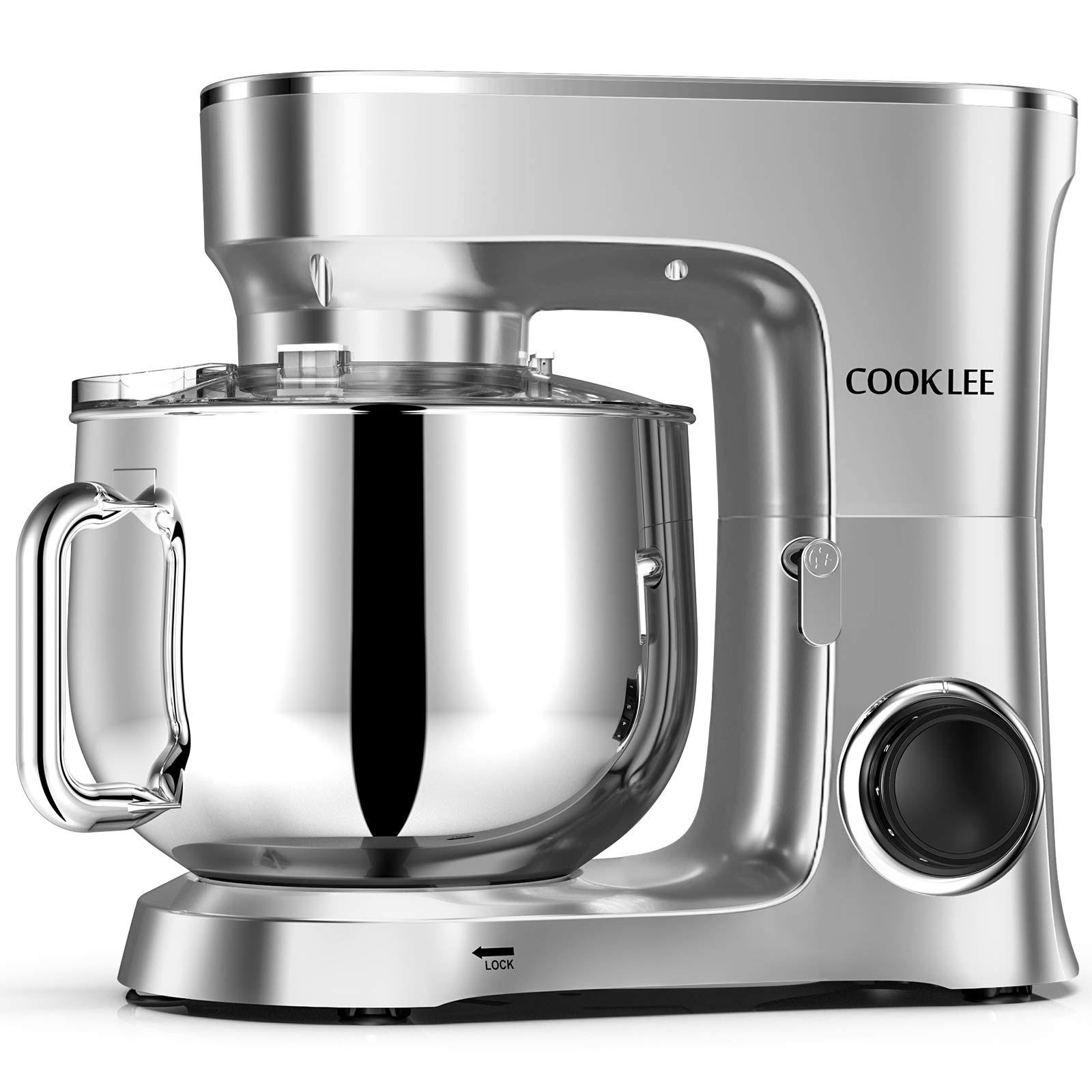 9.5 qt. 660W 10-Speed Electric Stand Mixer with Dough Hooks, Flat Beaters, Wire Whip O5221