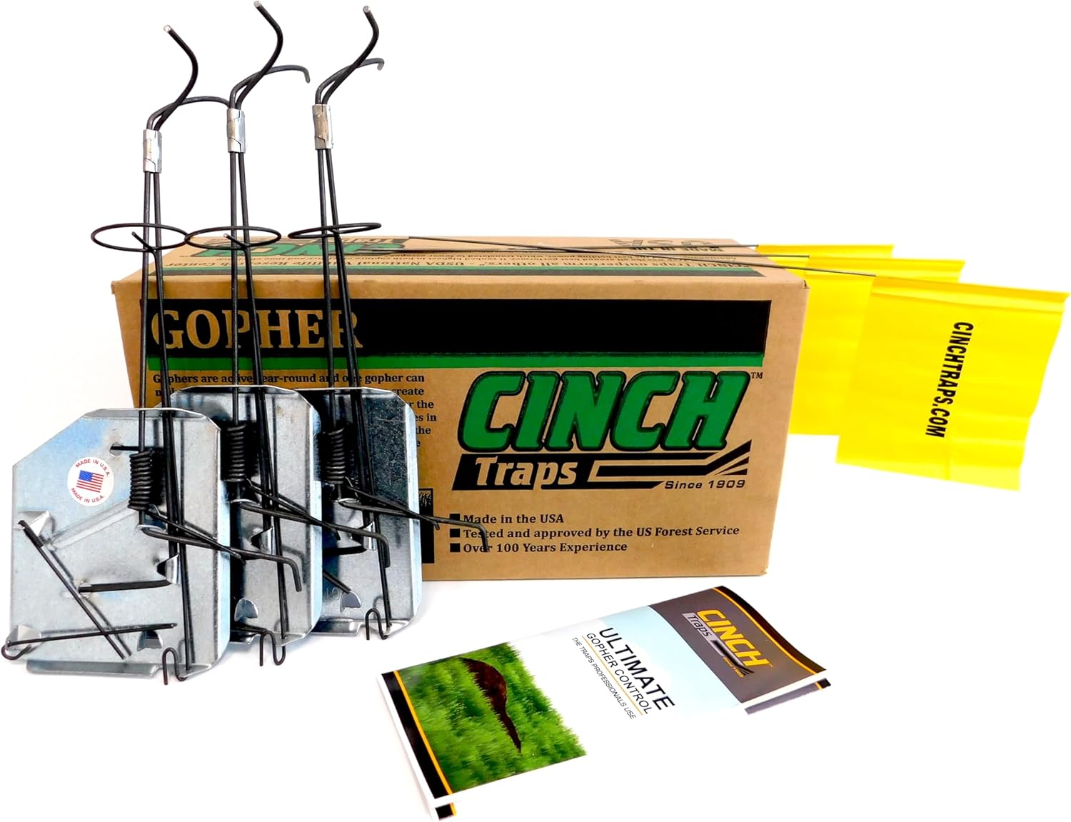 Medium Size Gopher Trap (3 Pack) Q21377