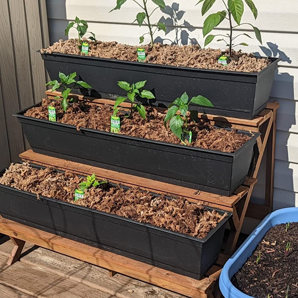 3 Tier Wood Plant Stand Z8789