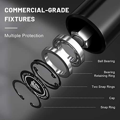 16"/20" Loadable Dumbbells Pairs Commercial Grade Olympic Dumbbell Bar Handle Y744