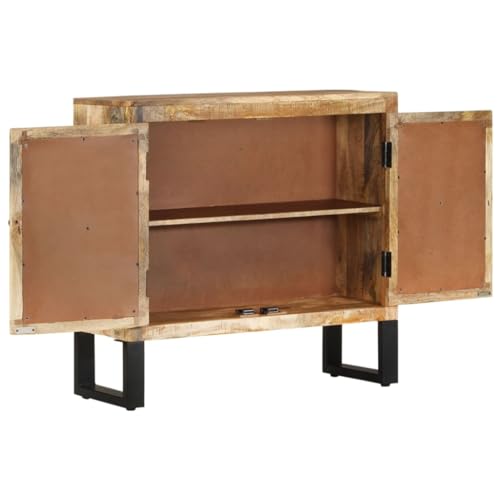 Solid Wood Mango Sideboard 31.5"x11.8"x29.9" D75732