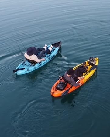 9ft Modular Kayak with Pedal Drive Sit On Top Fishing Kayak G27100