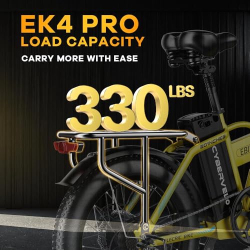 20" Fat Tire 1000W Folding Electric Bike with 48V Removable Battery V63745