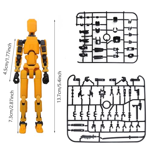 13 Action Figure 3D Printed Multi-Jointed Movable N629460