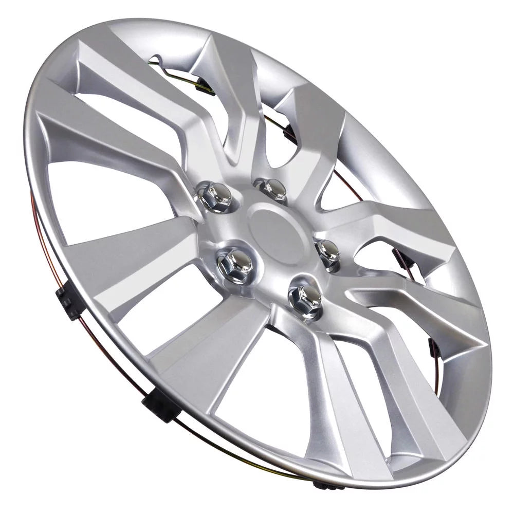 16 Inch Silver Replica Wheel Covers (4 Pieces) R6155
