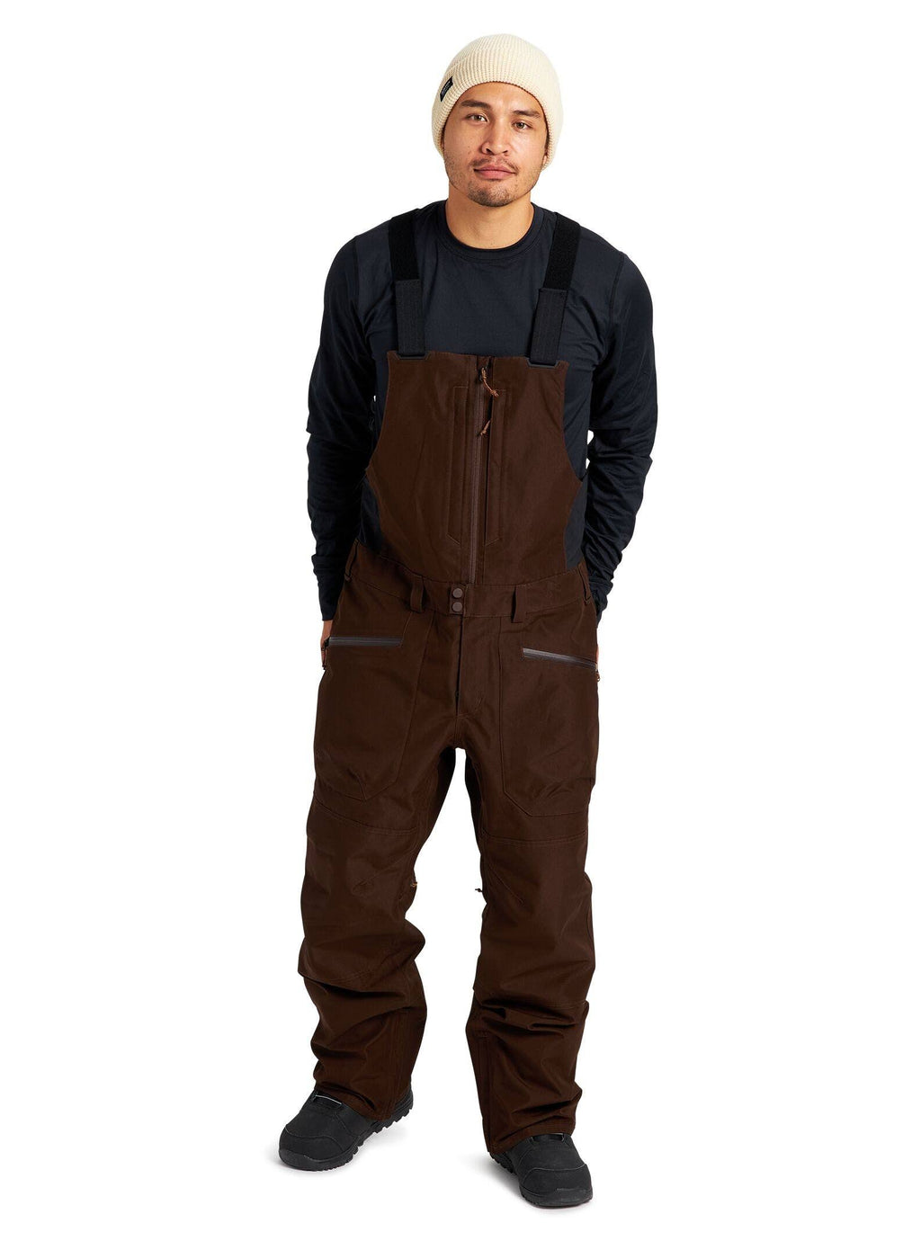 Seal Brown L GORE-TEX Bib Pant D962