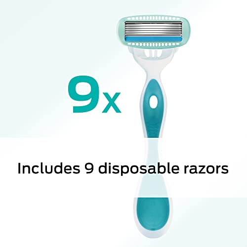 Hydro Silk Sensitive Skin Razor with 2 Moisturizing Razor Blade Refills L45382