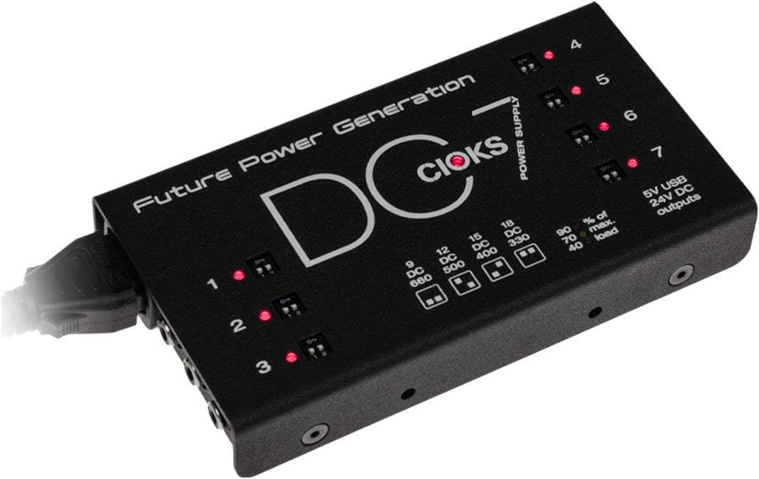 9V / 12V / 15V / 18V DC Universal Power Supply with 7 Isolated Outputs and 5V USB Outlet P395